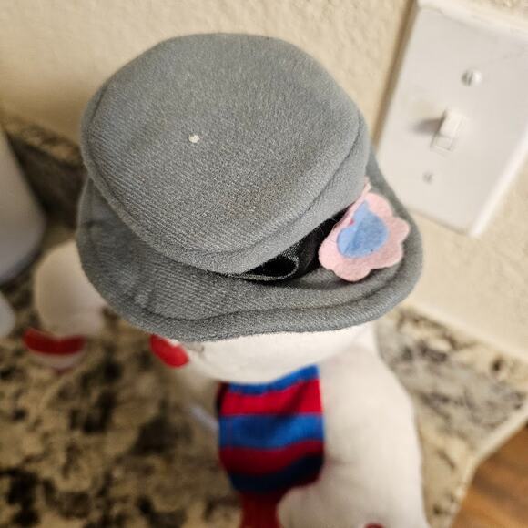 Frosty the snowman man animated side stepper dancing christmas decor not tested - Picture 3 of 8